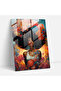 Stylish Afro Beauties Glass Print - Afro, Modern Art, Diversity, Glass Wall Art