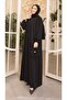 Hijab V Gather Detailed Women's Dress