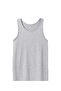 6 Pieces Men's Suspender Undershirt Gray Men's Undershirt Cotton Men's Combed Lycra Undershirt - 3