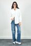 Ecru Oversize Stamp Shirt |   Tyc8Bd7Ucn 169605472105532 - 2