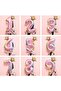 Bal10 4 Year Old Rainbow Number and King Crown Foil Balloon Birthday Party Celebration Set - 3