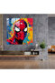 طباعة Marvel Glass - Pop Art Spider-Man - Marvel، Spider-Man، طباعة زجاجية، فن زجاجي - 2