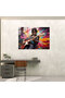 Graffiti Glass Wall Art, Legendary Musician Portrait, Graffiti, Glass Print, Musician - 2