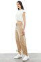 Women's Belted Pants with Buckle and Side Pockets Pt9112 - 2