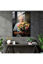 Glass Art of the Old People - Old People, Elegance, Old Lady, Flower Bouquet - 3