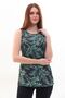 Zero Sleeve Semi Covered Hijab Swimsuit - 4