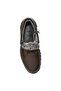 Casual Men's Brown Boots Lace-Up Patterned Serrated Sole Buckle Detailed Outdoor Shoes 504 - 5