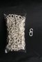 Rustic Curtain, Ring Clip, White Color-100 Pieces