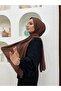 Combed Cotton Shawl Bitter Brown 0001 - 3