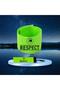 Phosphorescent Green Respect Captain's Armband Captain's Arm Band Professional Respect Armband