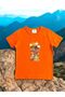The Lion King Model Orange Color Cotton Combed Fabric Unisex Kids T-Shirt/T-Shirt - 2