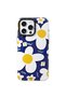 حافظة متوافقة مع هاتف iPhone 15 Pro Max مع ميزة Magsafe Sunshine Design Youngkit Spring Breeze Series باللون الأبيض