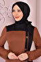 Button Detail Dress Tan Asm2460 - 4