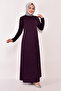 Stoned Evening Dress Plum Asm2546 - 3