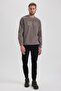 Discovery ChAnnel Crew Neck Relax Fit Fleece SweAtshirt A5362ax23wn - 2