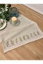Authentic Embroidered Organic Raw Linen Runner 100% Cotton 40X140 cm - 2