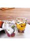 1 Floral Heat Resistant Borosilicate Double Wall Flower Cup| Floral Coffee Presentation Cup