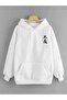 Men's Hooded White Sweatshirtx Jedi Printed - 2