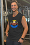 Sleeveless Sports T-Shirt Tank Top Sports Athlete Fitness Tank Top