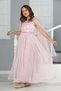 Girl's Glittery Long Evening Dress Ebise - 5