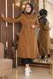 Garni Detailed Coat Brown Mi̇h10385 - 4