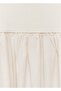 Elastic Panel A-Line Skirt - 5