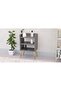 Modern Nightstand with 3 Open Shelves - Versatile, Lightweight, Easy to Assemble - 4