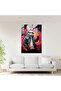 Hip Hop Rabbit Glass Print, Animals Dressed Like Humans, Pop Art-Inspired Painting - 2