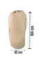 xxlarge 104x62cm Beige Drawstring Bag Set of 2 - PorTable and Quilt Pillow laundry Storage Bag - 2