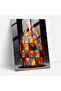 African Geometric Glass Print, Afro, Rich Cultural Heritage, Intricate Designs