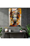 Afro Glass Art Print - Afro, Glass Print, Glass Wall Art, Cultural Diversity - 2