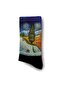 Van Gogh Unisex Road Socks - Silvery and Star - 3