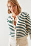 Women's Ecru Nefti Striped Sweater 20247506 - 2
