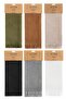 Cinnamon Color 2-Piece 100% Cotton Towel Set - Ideal for Bathroom and Kitchen - 4