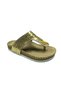 1005 Booties for Girls, Gold Sequined Slippers, Flip-Flops, Evening Dress, Stoned