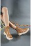 Women's Chealsea Boots 00123000   Tan Skin - 4