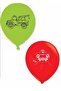 Can Cars Printed Mixed Color Balloon 20 Pieces