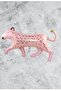 Leopard Foil Balloon Pink Color 118X79 cm