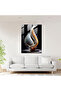 Glass Art Sculpture, Contemporary Curved Glass Home Decor, Realistic Glass Sculpture - 2