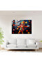 Juggling Clown Glass Print - Circus, Colorful Balls, Glass Wall Art, Juggling - 2