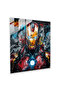 طباعة Marvel Graffiti Glass - Marvel، Urban، الفن الحديث، ديكور الحائط