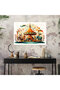 Fun Circus Carousel Glass Print - Circus, Whimsical Illustration, Joy, Glass Print - 2