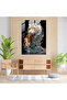 Realistic Glass Sculpture: Wild Tiger Glass Print, Realistic Glass Sculpture, Wild - 3
