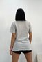 Smoke Gray Sports Polo Collar Buttoned Cotton Casual Short Sleeve Regular Fit T-shirt - 5