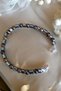TiGer Eye Bracelet - HeMatite Bracelet - MaGnet Clip - PluG-in Bracelet - Steel Wire - 5