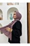 Combed Cotton Shawl Rose Color 0001 - 3