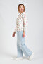 Hatunatila Patterned Knitwear Cardigan - 5034-9 - 5