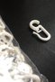 Rustic Curtain, Ring Clip, White Color-100 Pieces - 2
