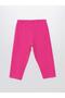 Basic Girls' Leggings with Elastic Waist (S4)
