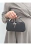 Women's Sand Sim Black Evening Dress Portfolio Bag